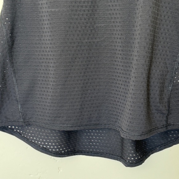 Athleta Black Racerback Textured Tank Top Size Small - Picture 4 of 9